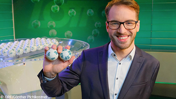Lotto Ziehung mit Andreas Onea