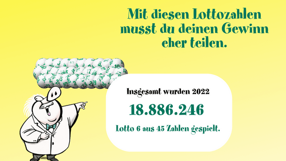 Meistgetippte Lottozahlen