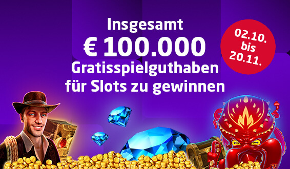 € 100.000 Slot-Party