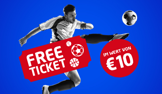 Jetzt registrieren und € 10 Sportwetten-Bonus sichern!